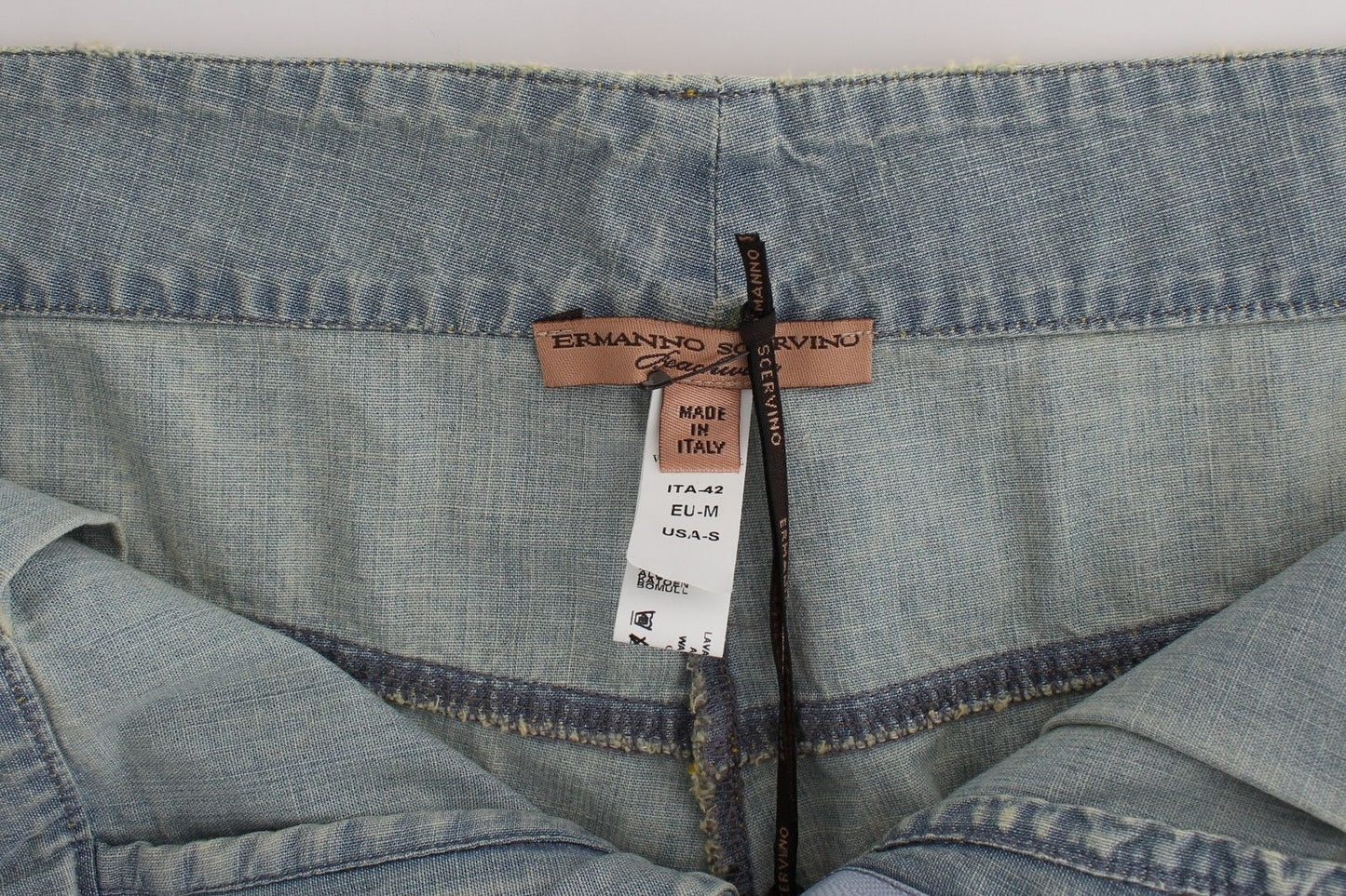 Beachwear Blue Denim City Casual Dress Shorts