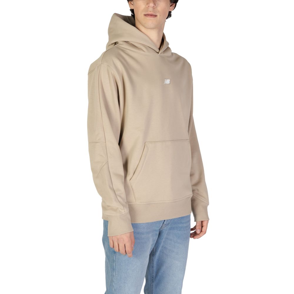 Beige Recycled Polyester Hoodie