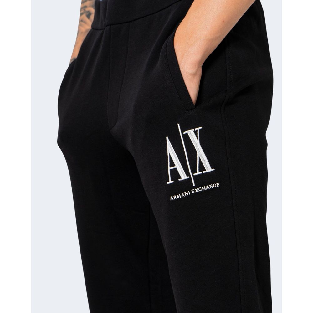 Black Cotton Joggers Workout Pant