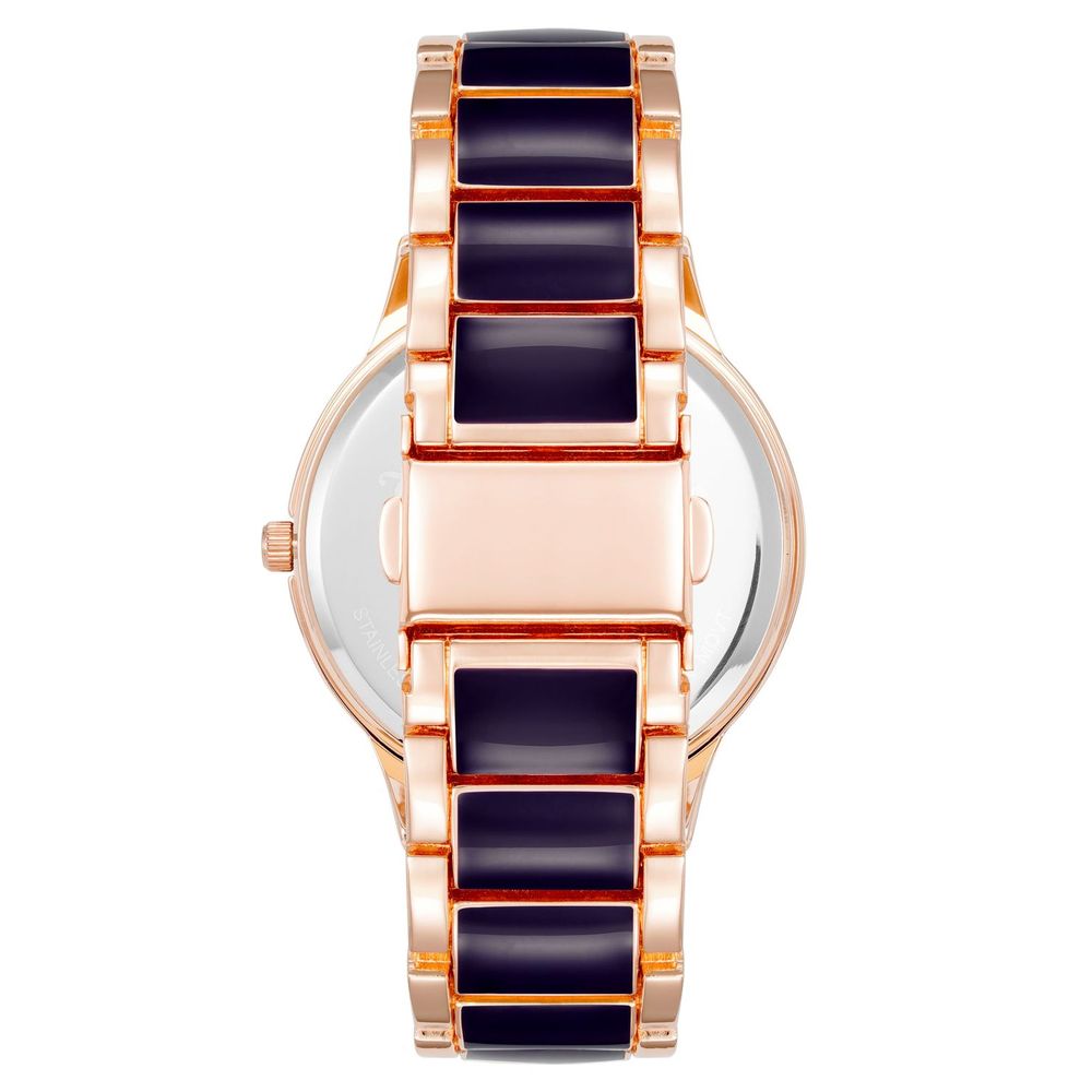 Multicolor Metal Dress Watch