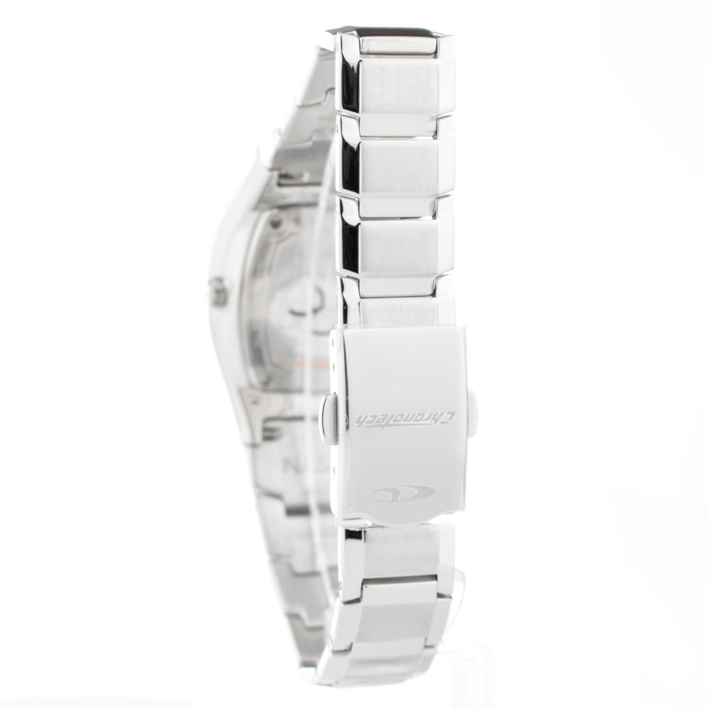 Silver Stainless Steel Dress Watch