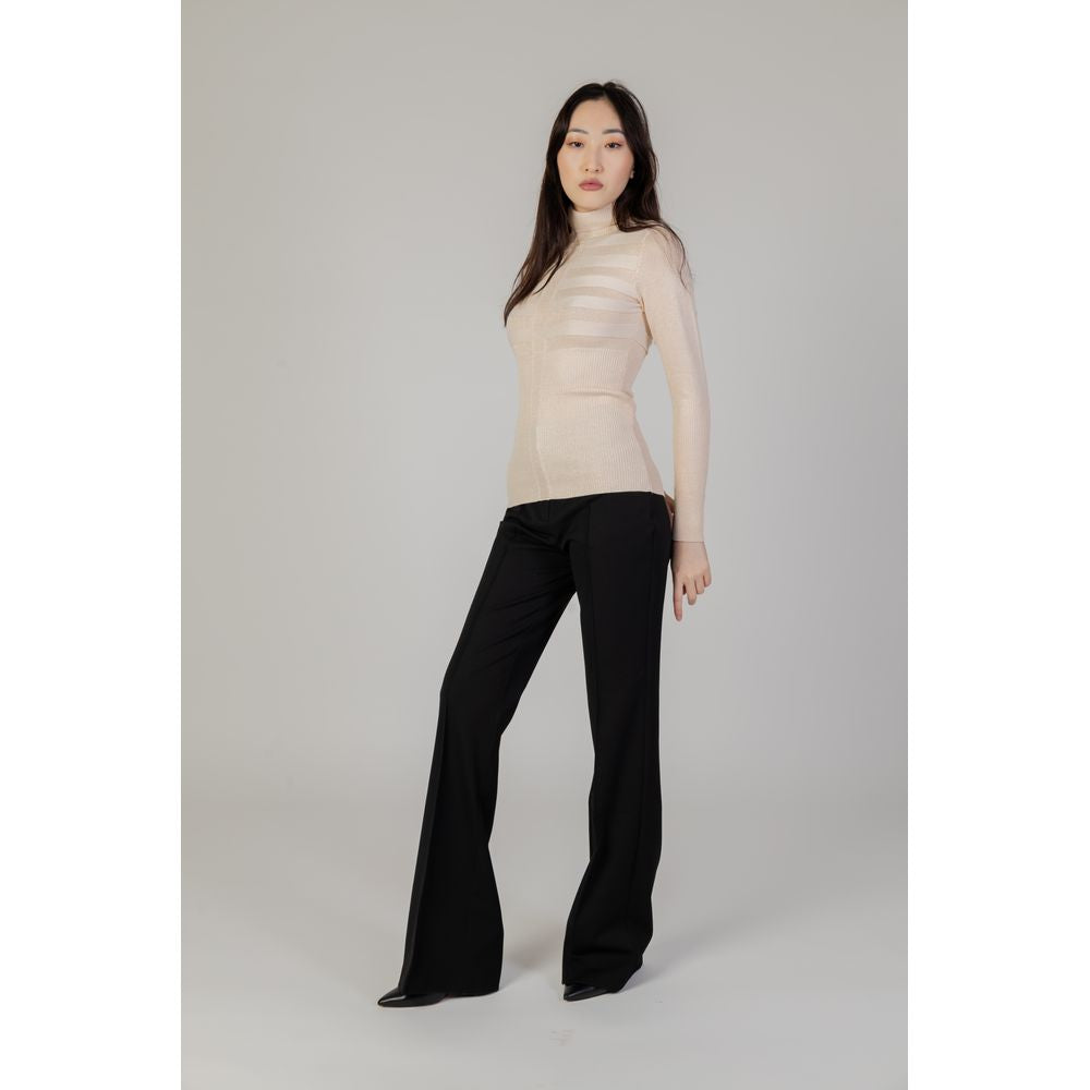 Pink Viscose Turtleneck