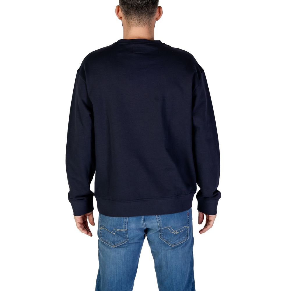Blue Cotton Sweatshirt