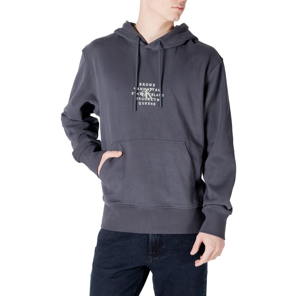 Gray Cotton Hoody