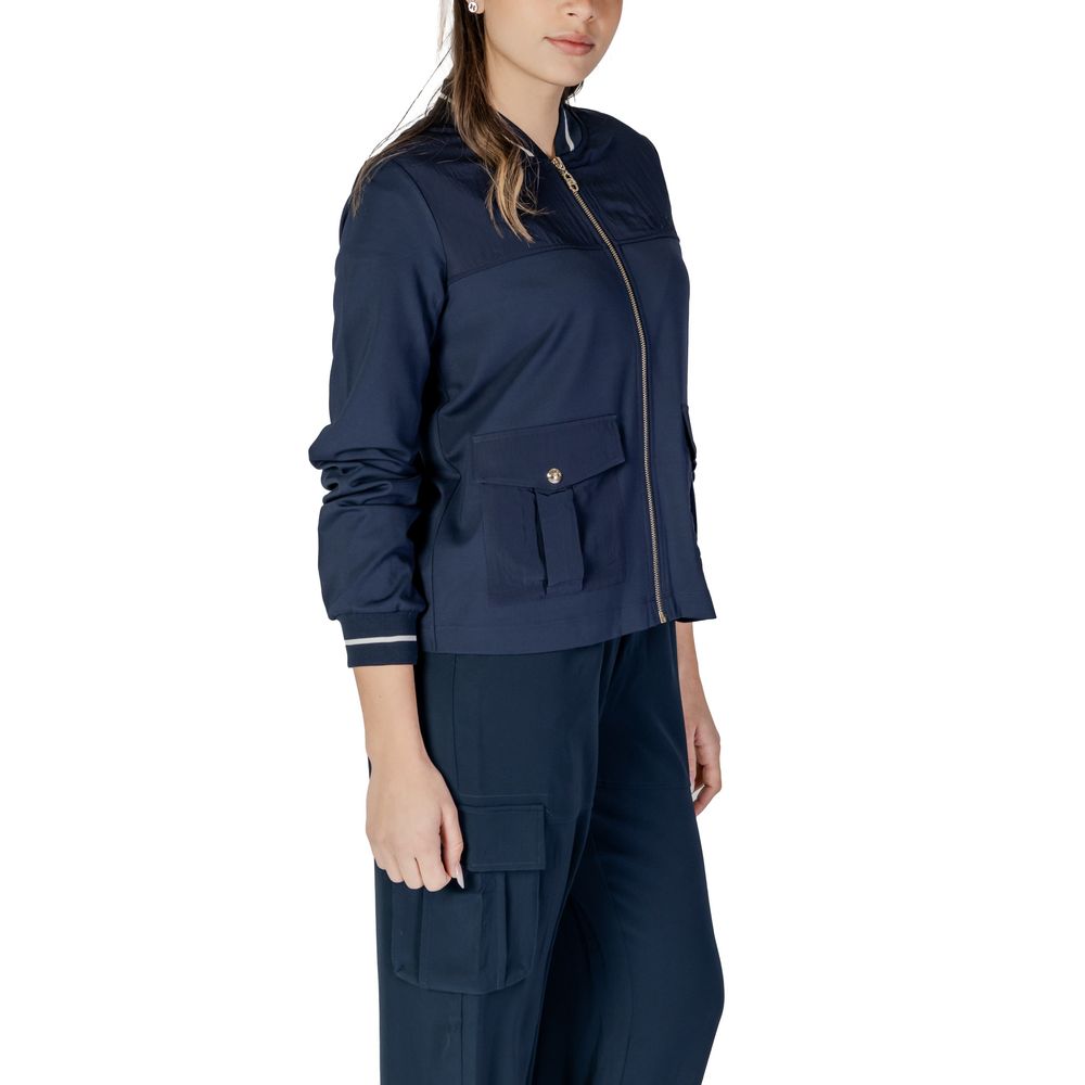 Blue Viscose Sweater