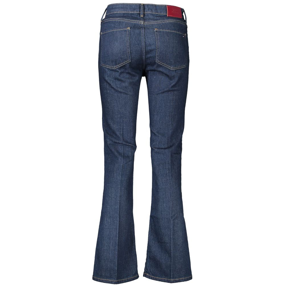 Blue Cotton Jeans Denim