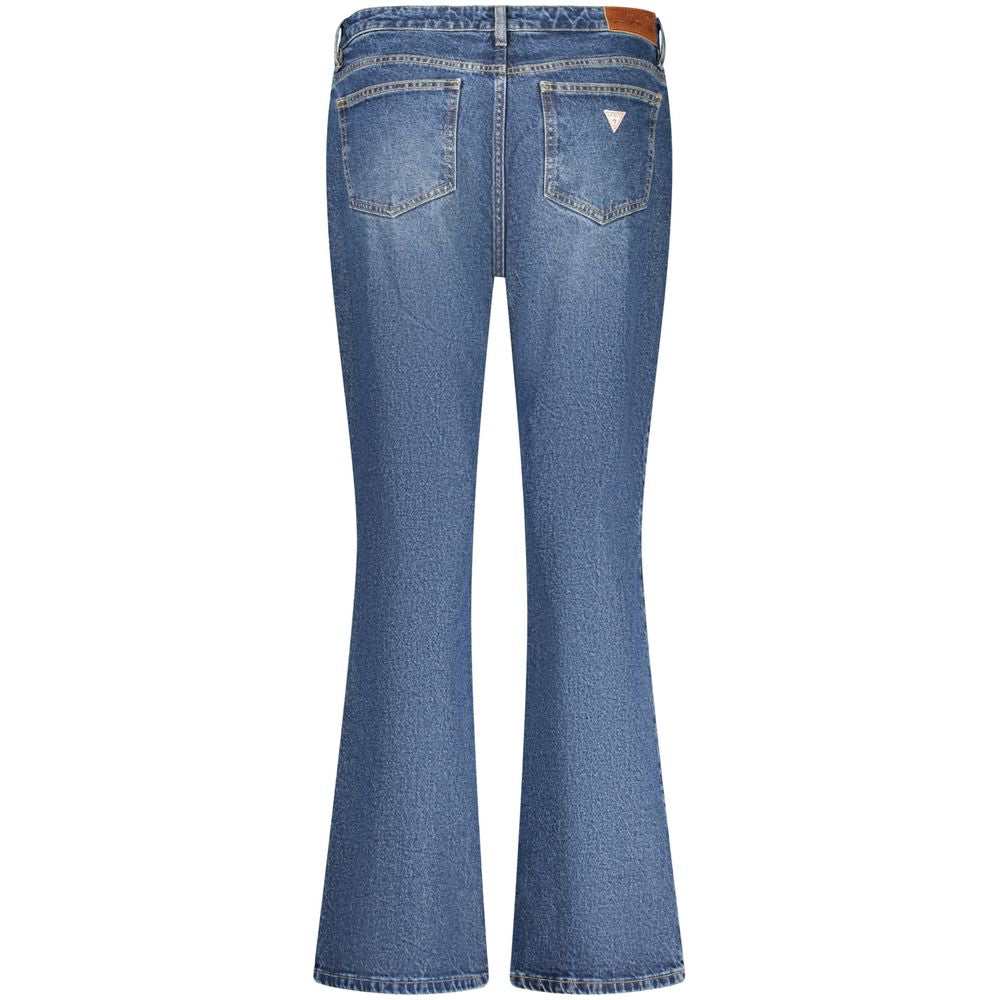 Blue Cotton Jeans Denim