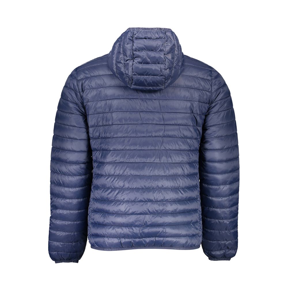 Blue Polyamide Jackets & Coat