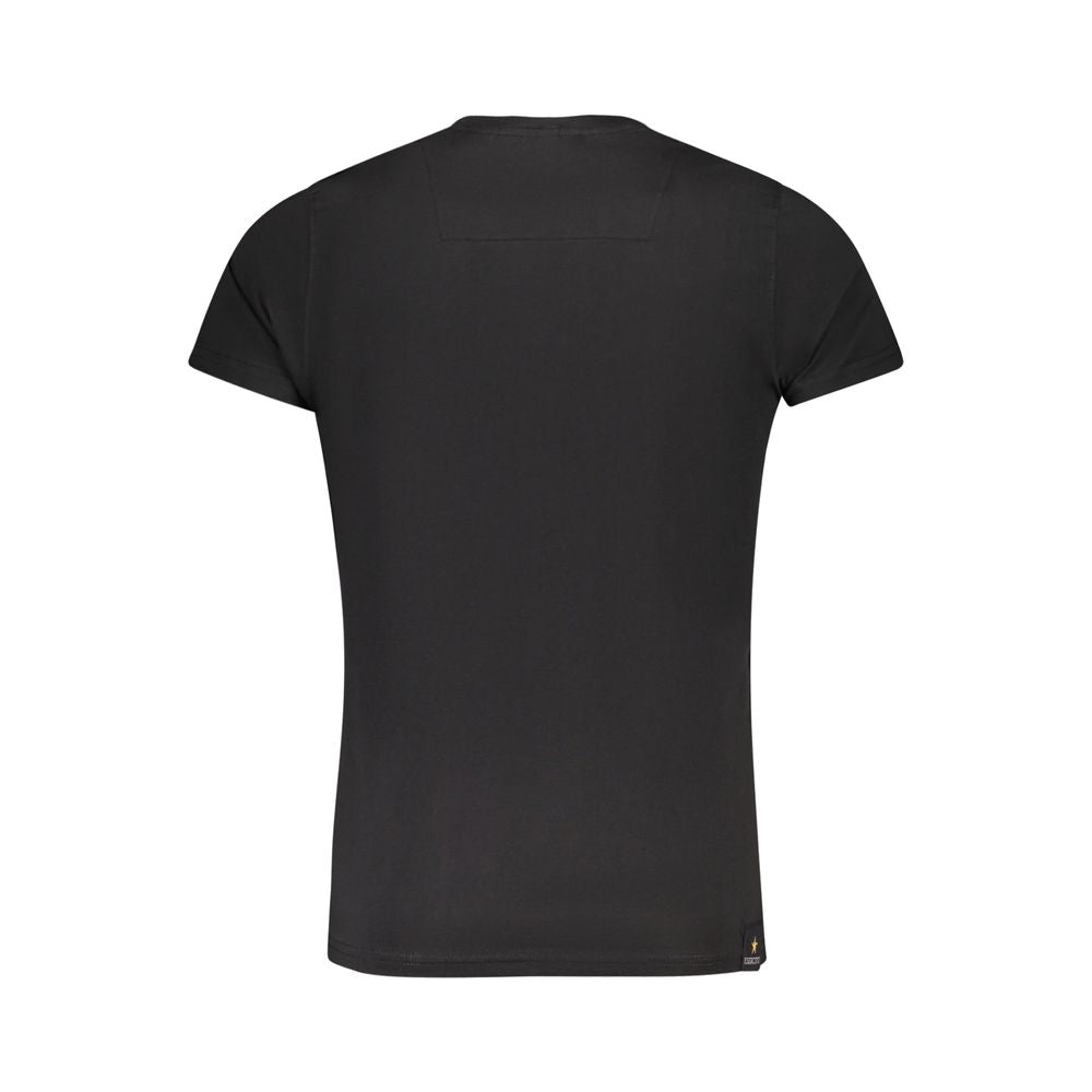 Black Cotton T-Shirt