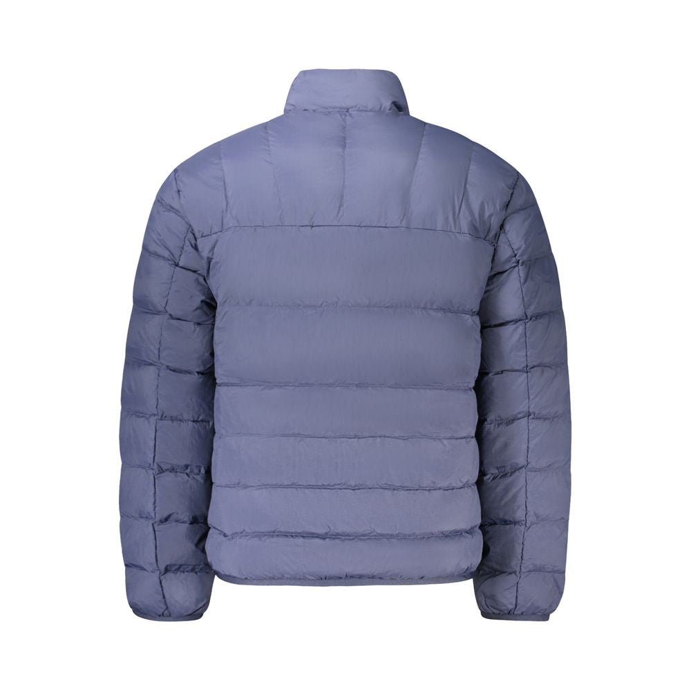 Blue Polyamide Jackets & Coat