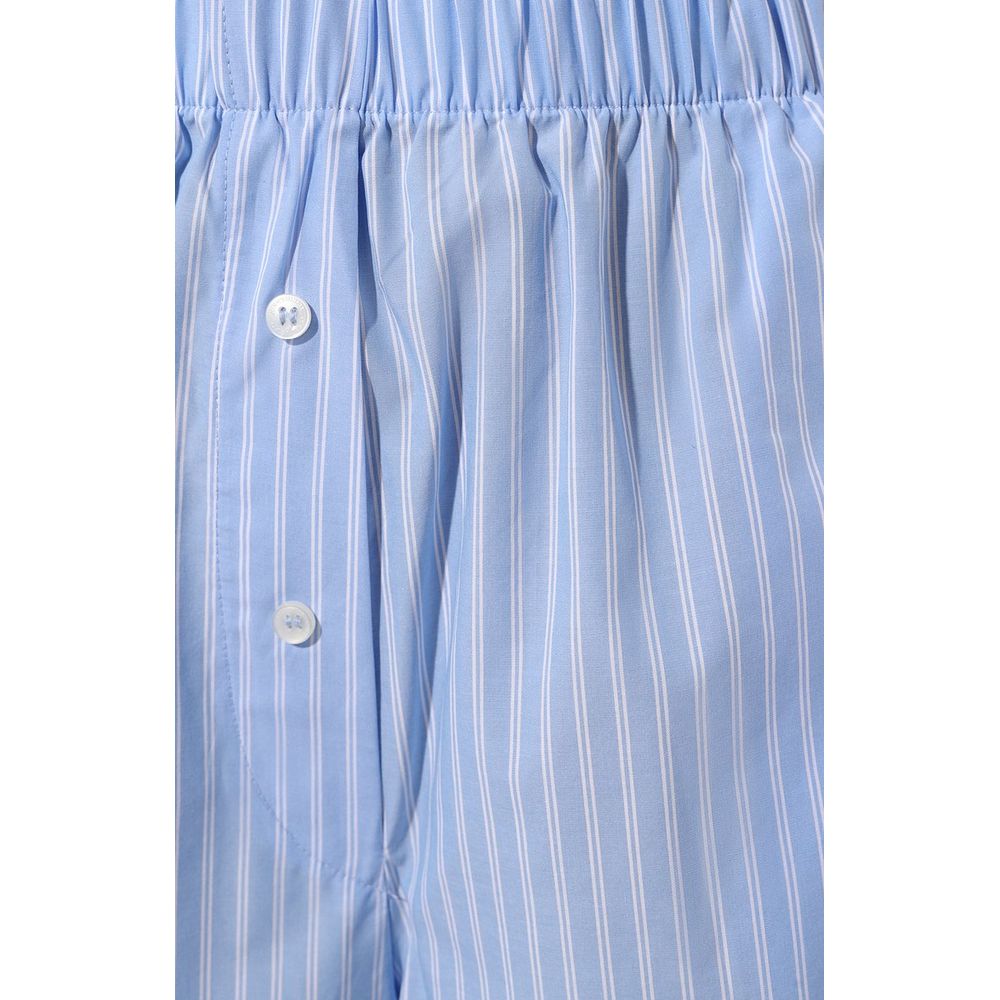 Blue Cotton Short