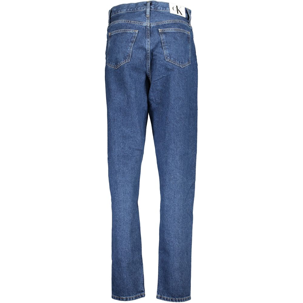 Blue Cotton Jeans Denim