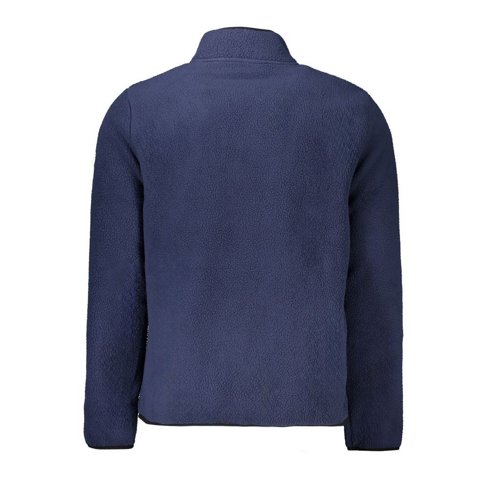 Blue Polyester Sweatshirt