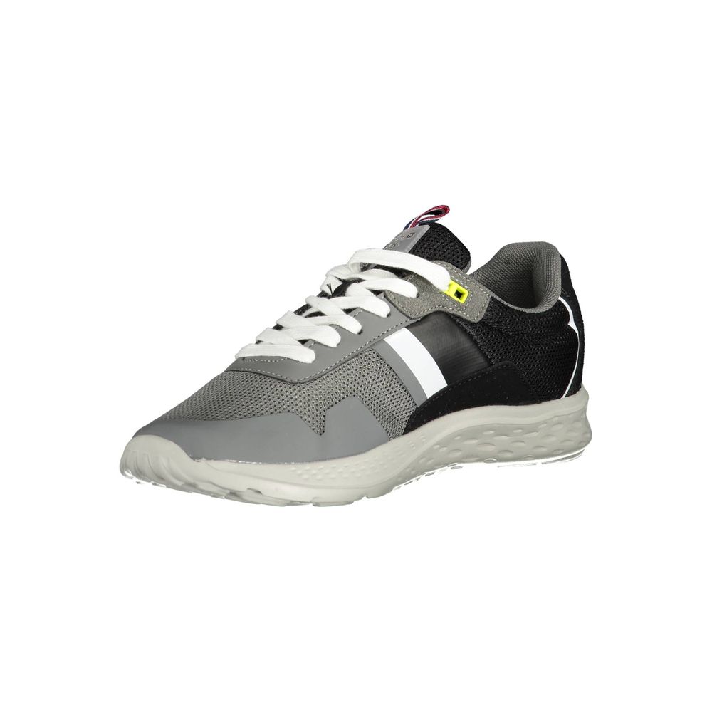 Gray Polyester Sneaker