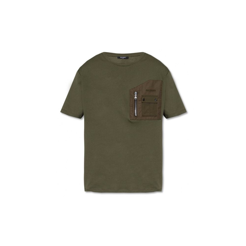 Green Cotton T-Shirt