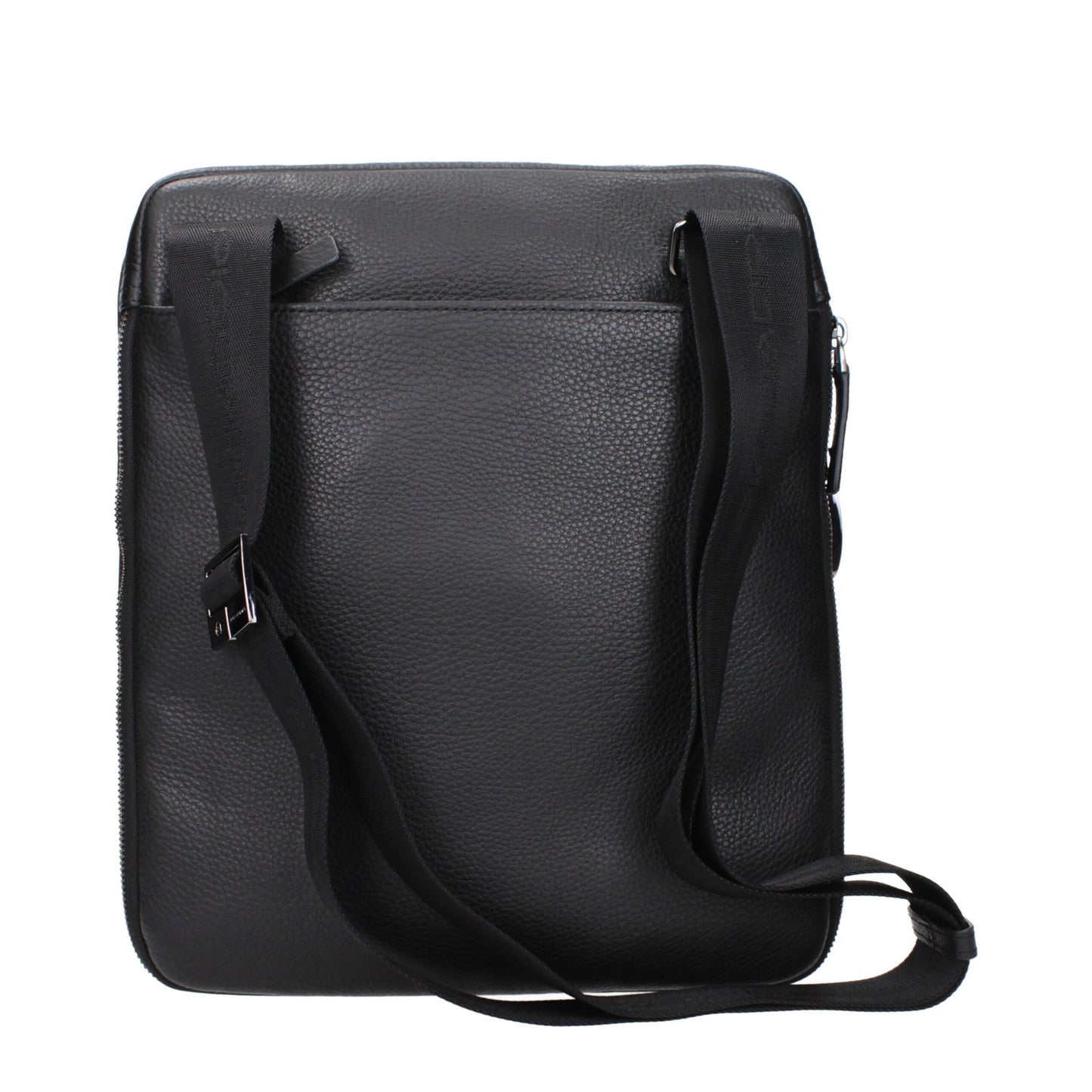 Black Leather Crossbody Bag