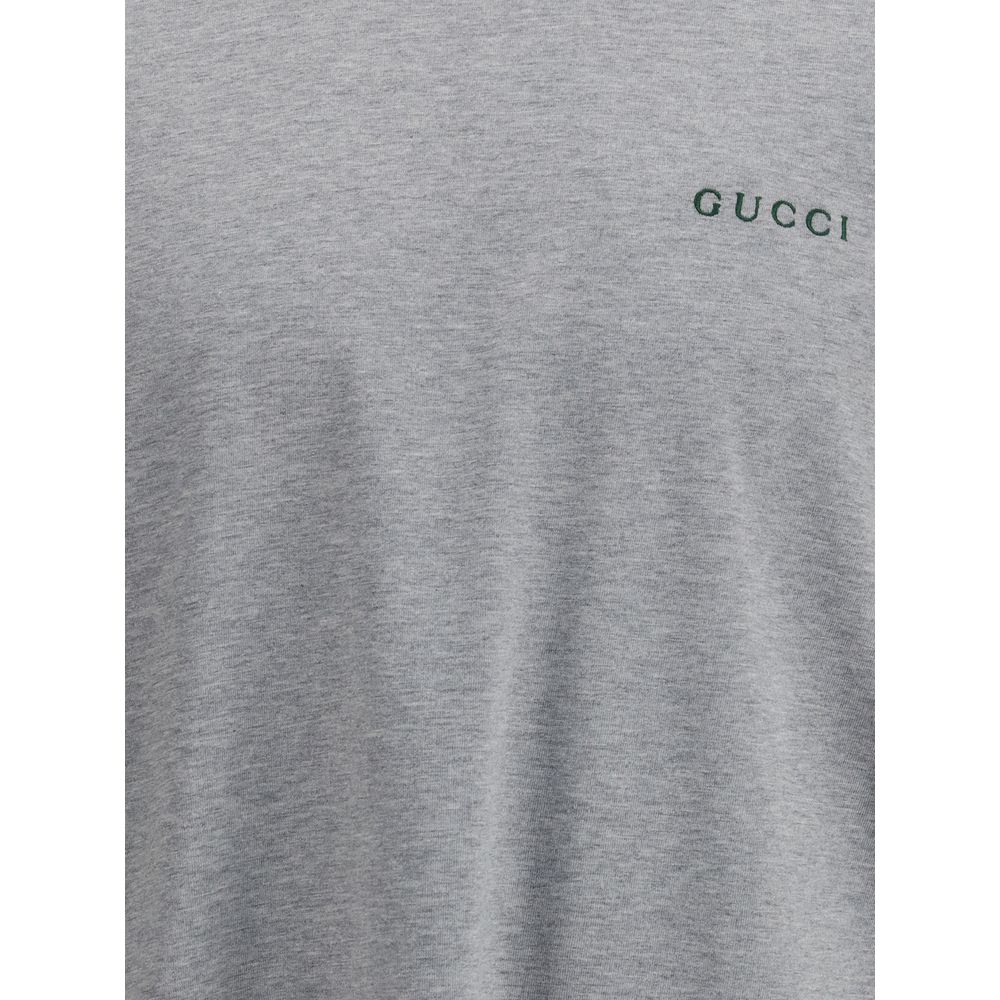 Gray Cotton T-Shirt
