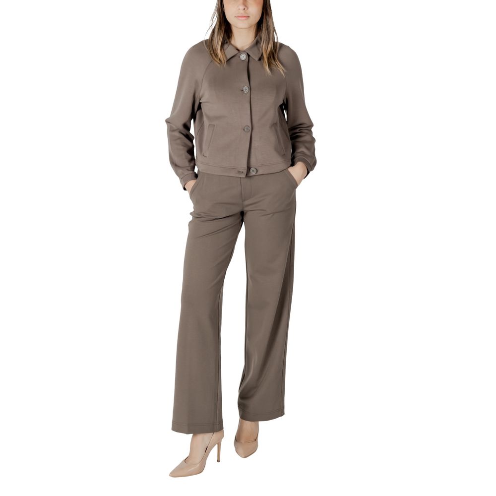 Brown Modal Jackets & Coat