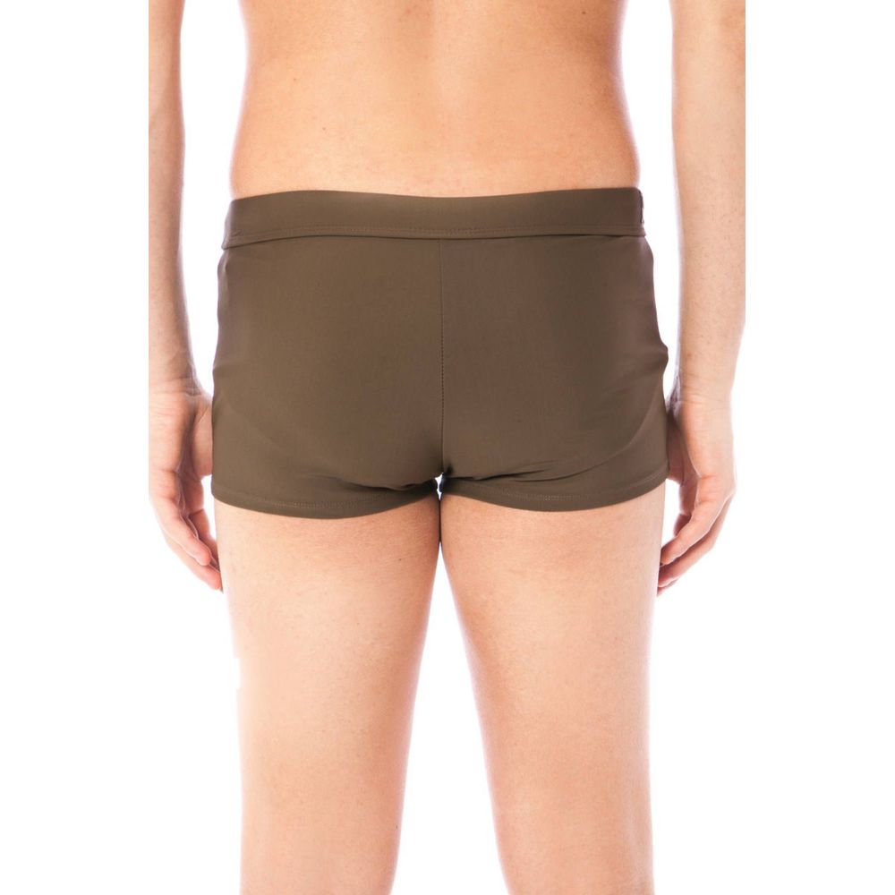 Green Elastane Swimwear