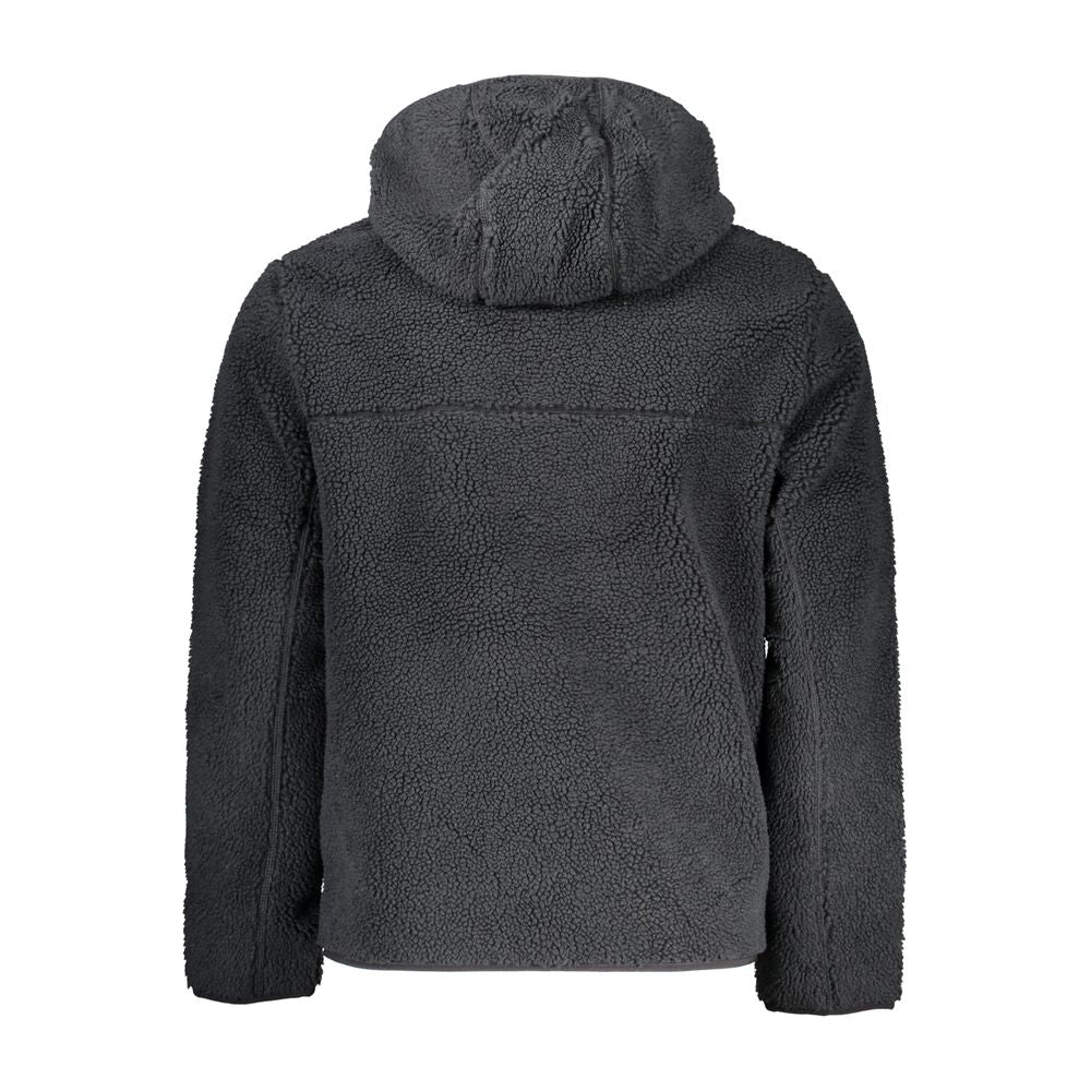 Black Polyester Jackets & Coat