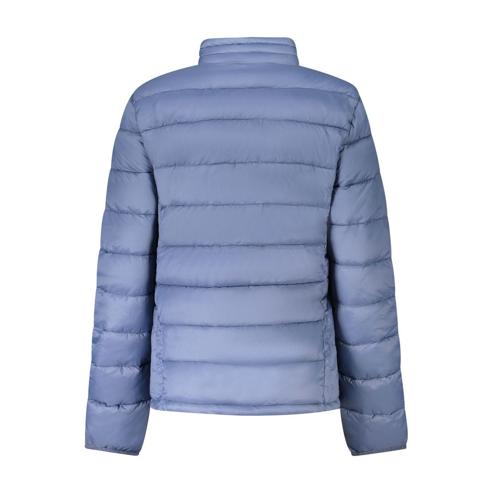 Blue Polyamide Jackets & Coat
