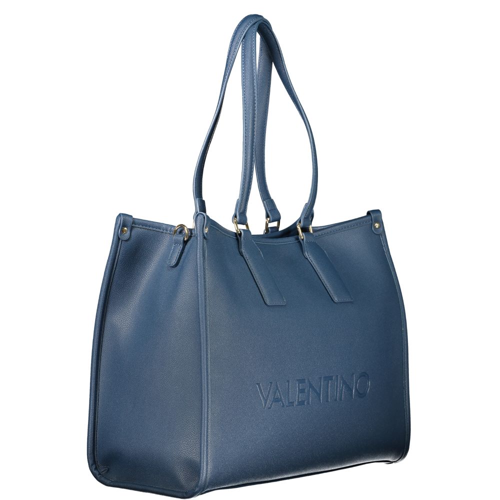 Blue Polyethylene Handbag