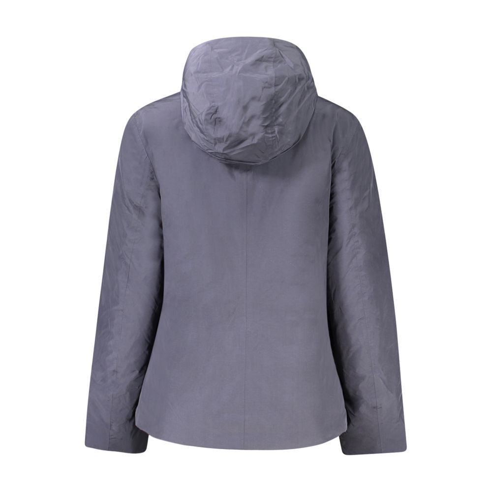 Blue Polyamide Jackets & Coat