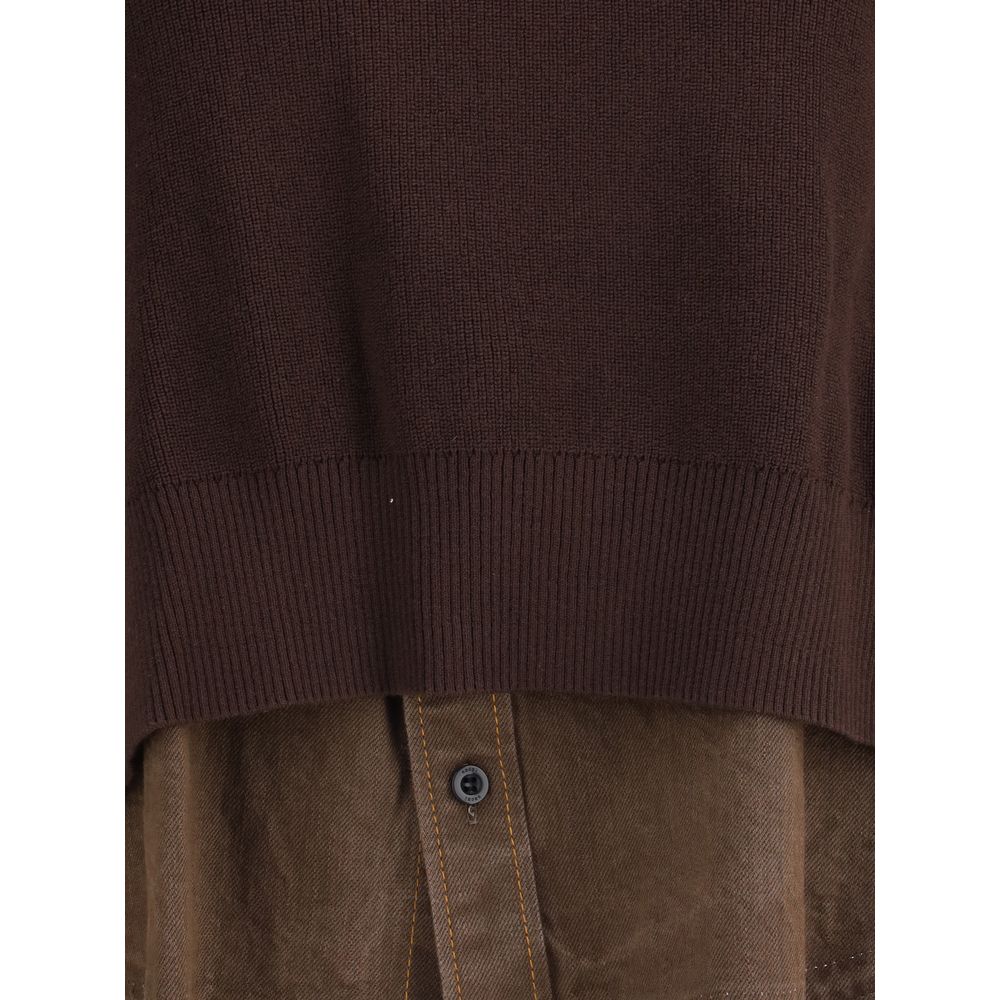 Blue Cotton Sweatshirt