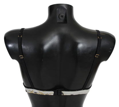 White Polyester Spandex Push Up Bra Underwear