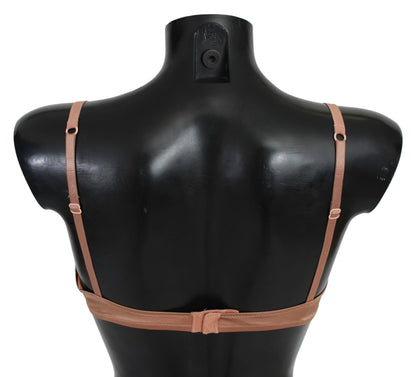 Nude Lace Push Up Silk Underwear