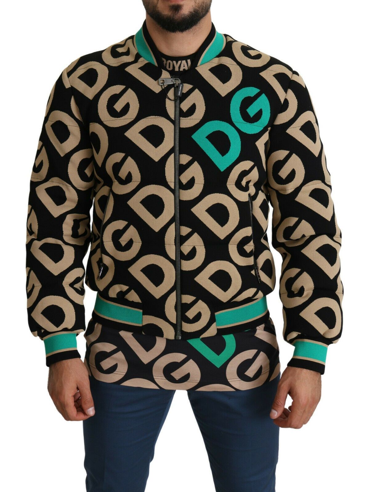 Multicolor DGMILLENNIALS Logo Print Jacket