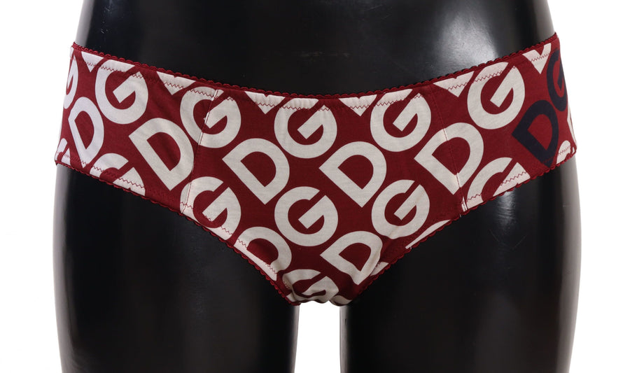 Multicolor DG Logo Print Slip Bottom Underwear