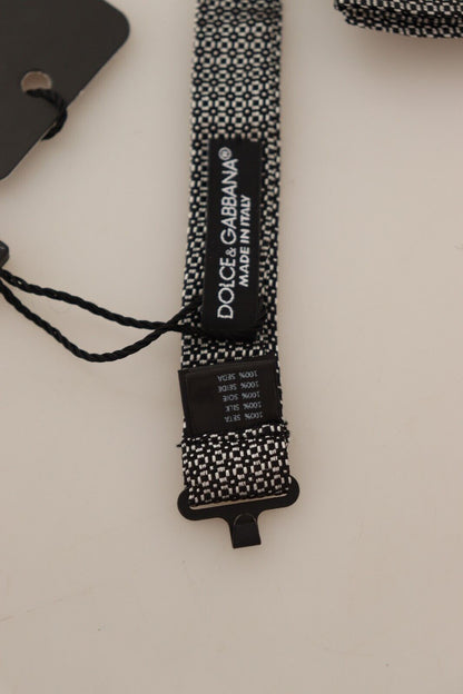 Multicolor Patterned Adjustable Neck Papillon Bow Tie