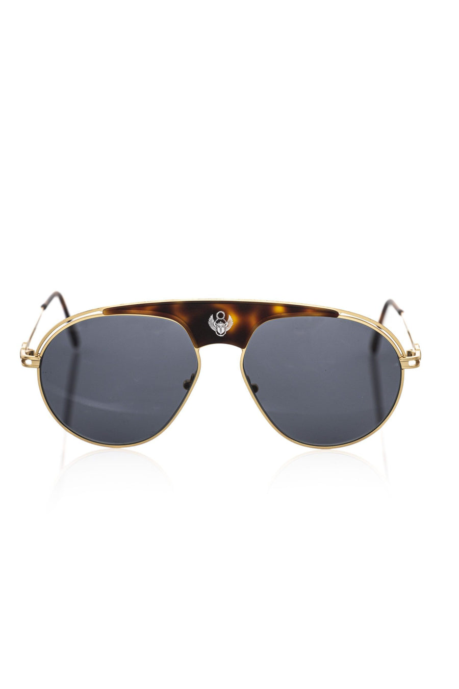 Brown Metallic Sunglasses for Men