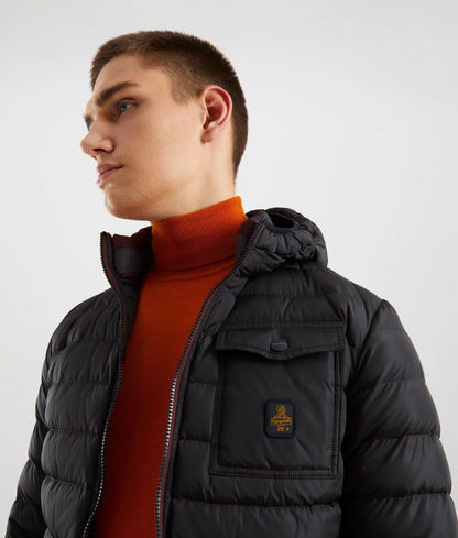 Black Nylon Men's Jacket