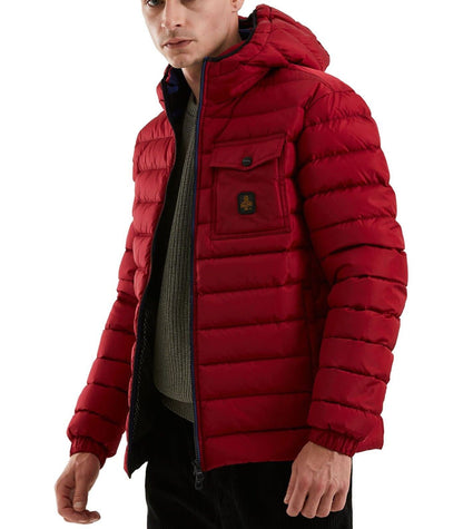 Red Nylon Men's Jacket