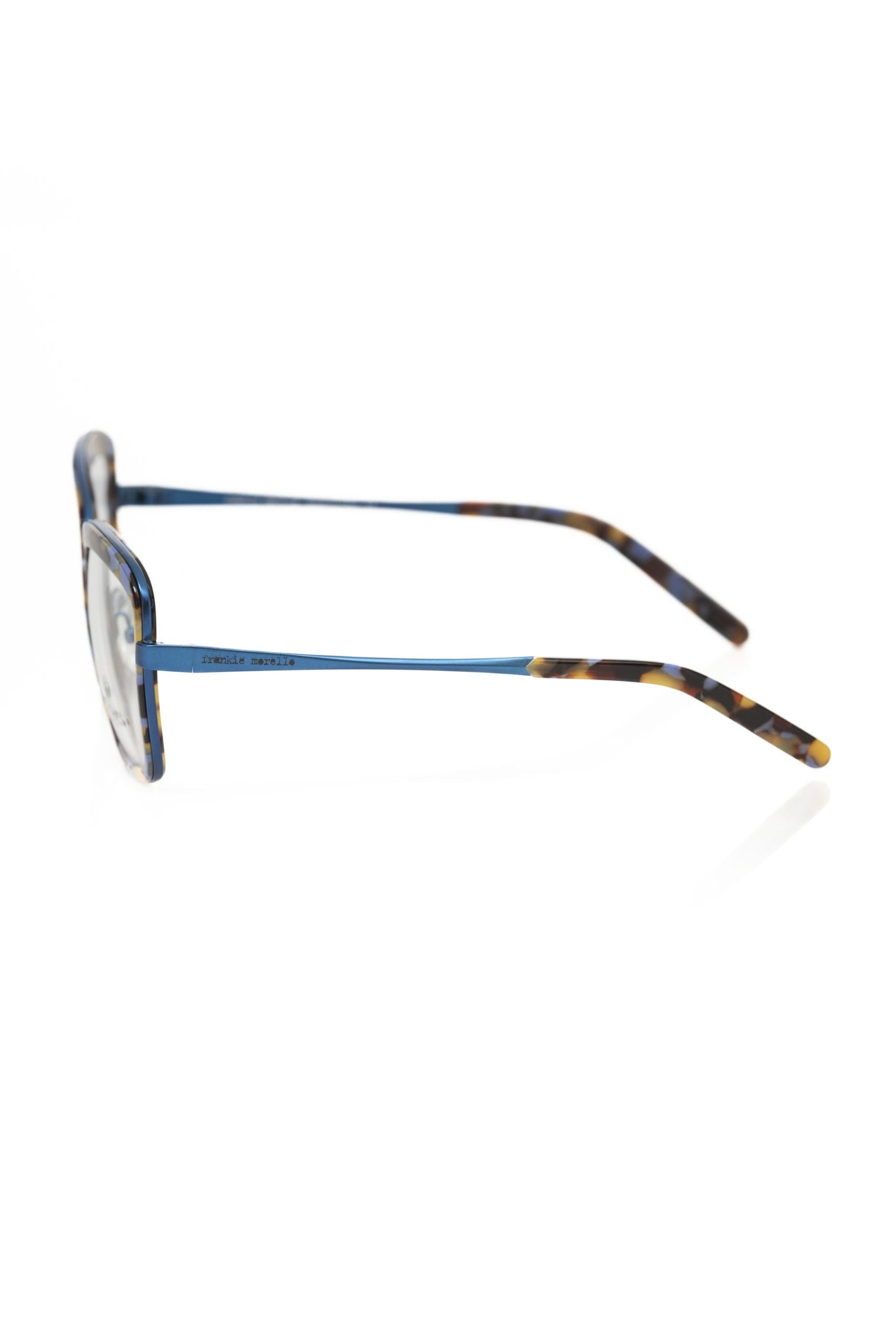 Blue Metallic Fibre Glasses Frame