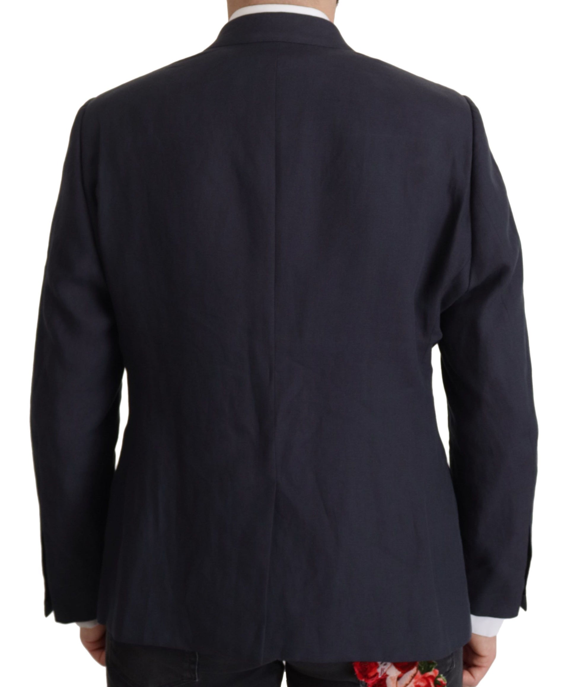 Dark Blue ALTA SARTORIA Jacket Coat Blazer