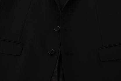 Black Single Breasted Jacket MARTINI Blazer