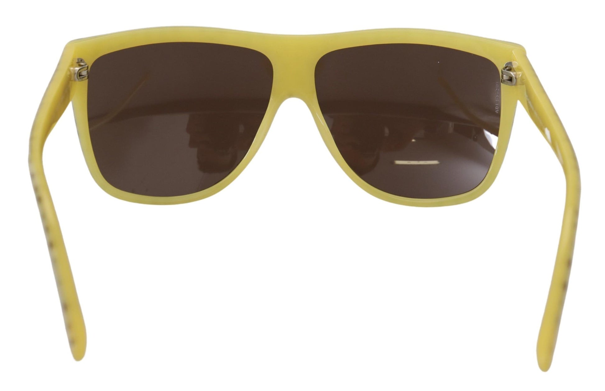 Yellow Stars Acetate Square Shades DG4125 Sunglasses