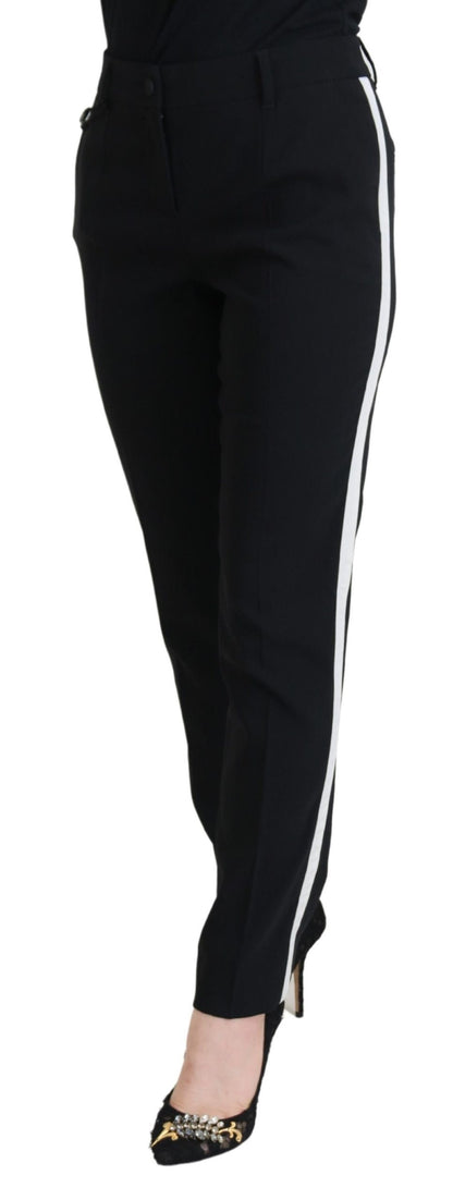 Black High Waist Women Pants
