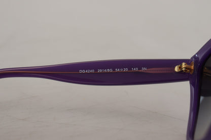 Purple Acetate Square Full Rim DG4240 Sunglasses