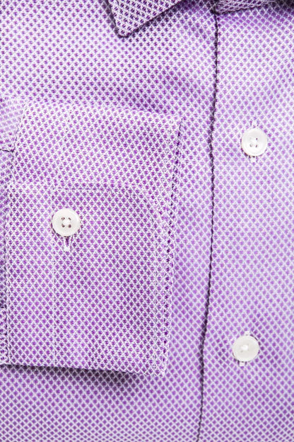 Multicolor Cotton Men Shirt