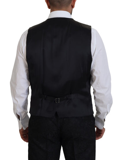 Black Gold Fantasy Tuxedo Slim Fit Suit