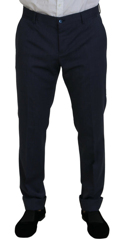 Blue Wool MARTINI 2 Piece Slim Fit Suit