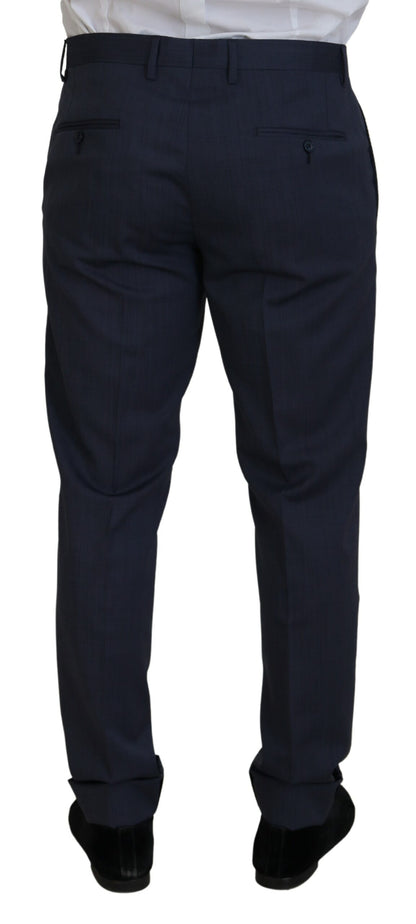 Blue Wool MARTINI 2 Piece Slim Fit Suit