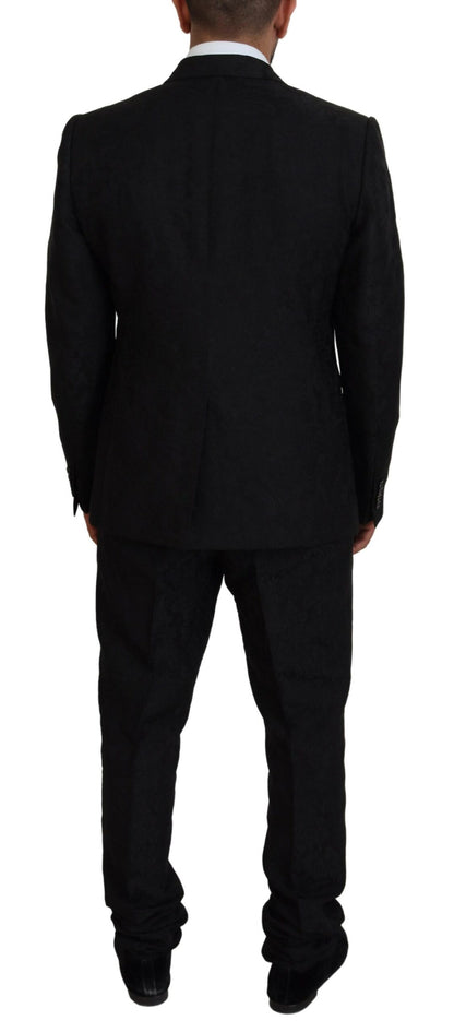 Black Single Breasted 2 Piece MARTINI Suit