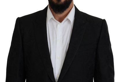 Black Single Breasted 2 Piece MARTINI Suit