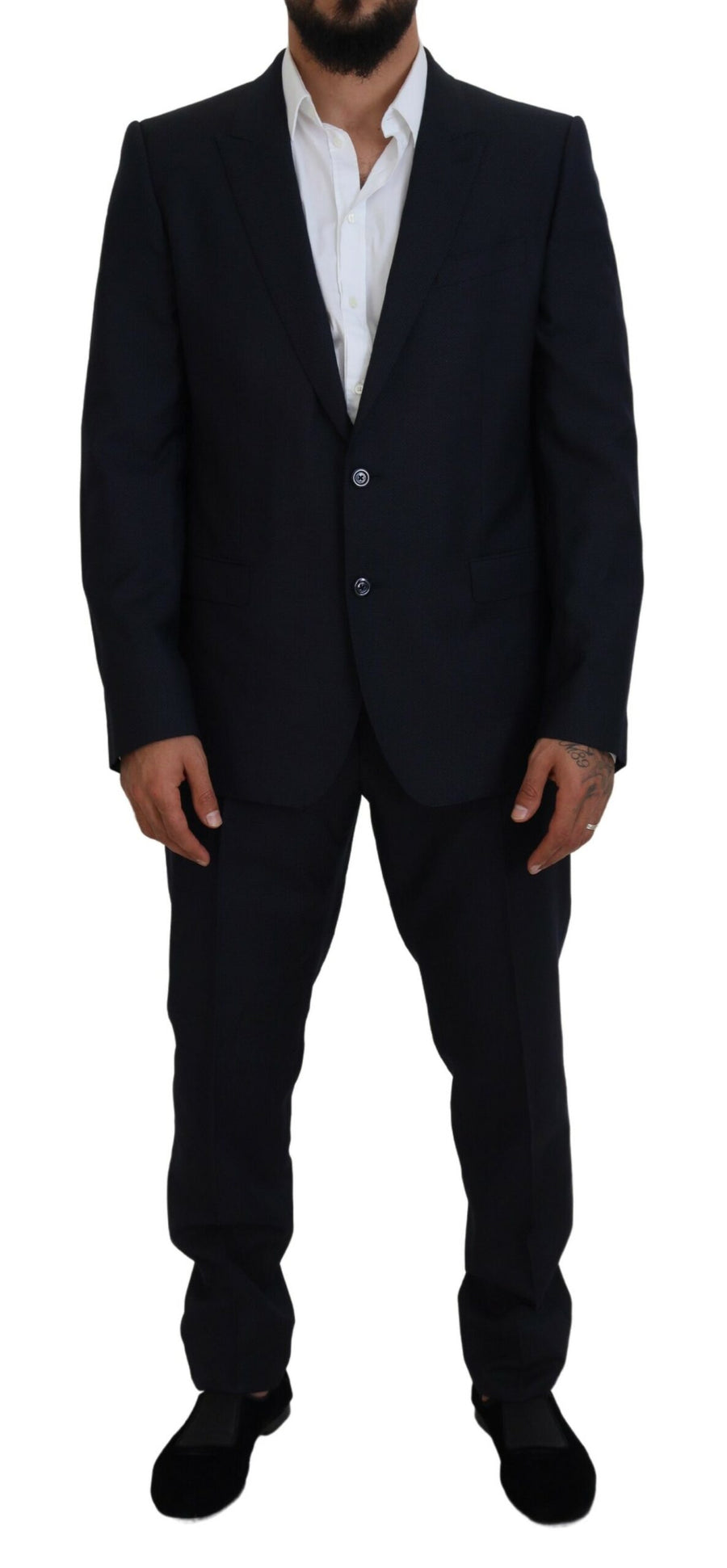 Blue Single Breasted 2 Piece MARTINI Suit