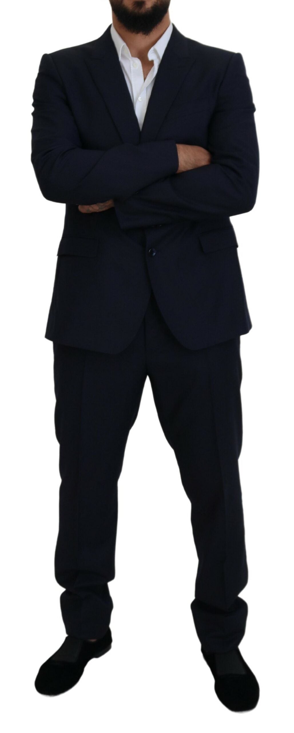 Blue Single Breasted 2 Piece MARTINI Suit